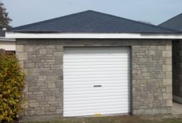White Roller Garage Door